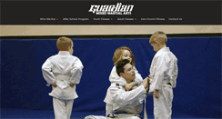 Desktop Screenshot of guardianmma.com